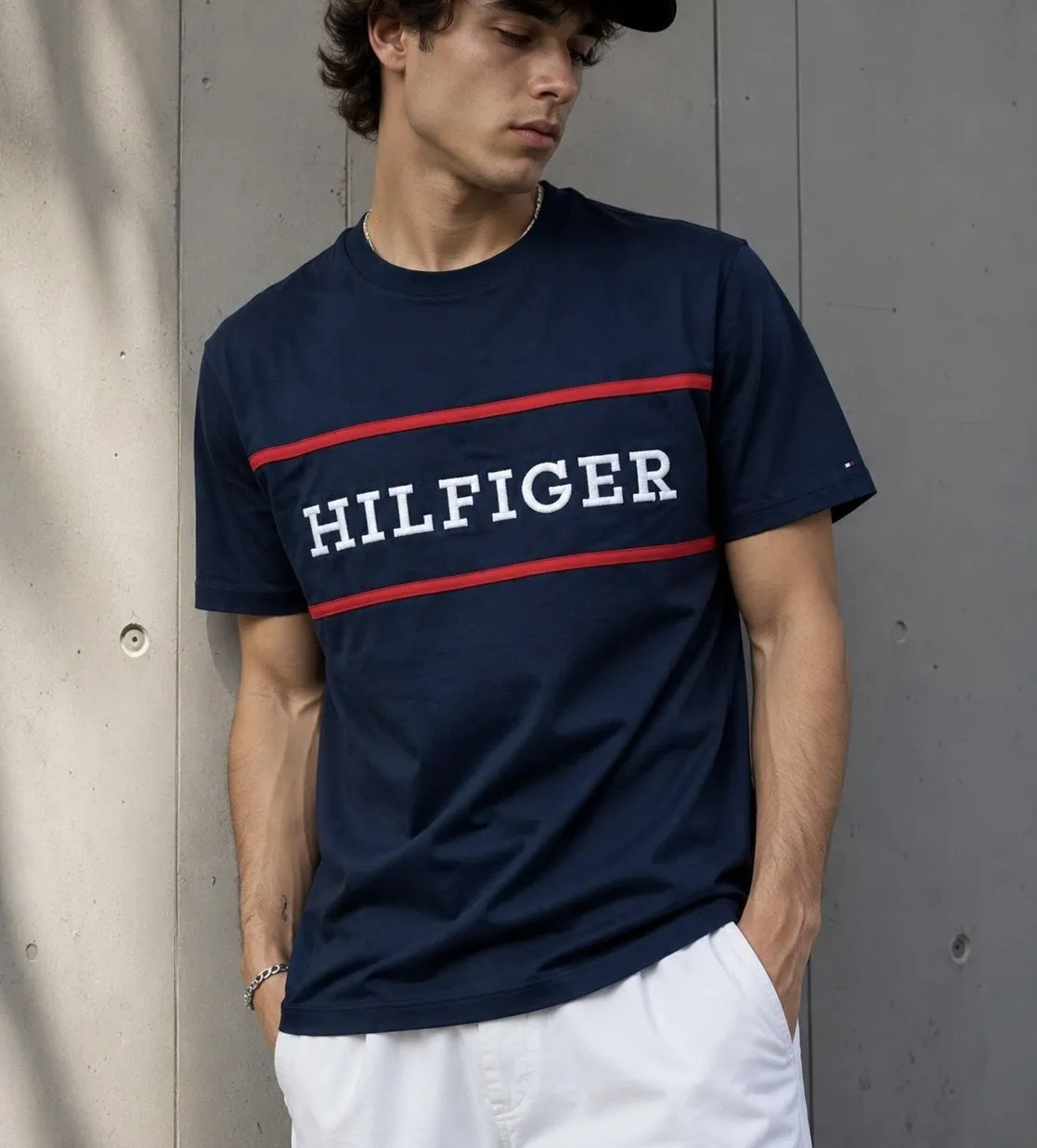 Tommy Hilfiger Azul Monograma