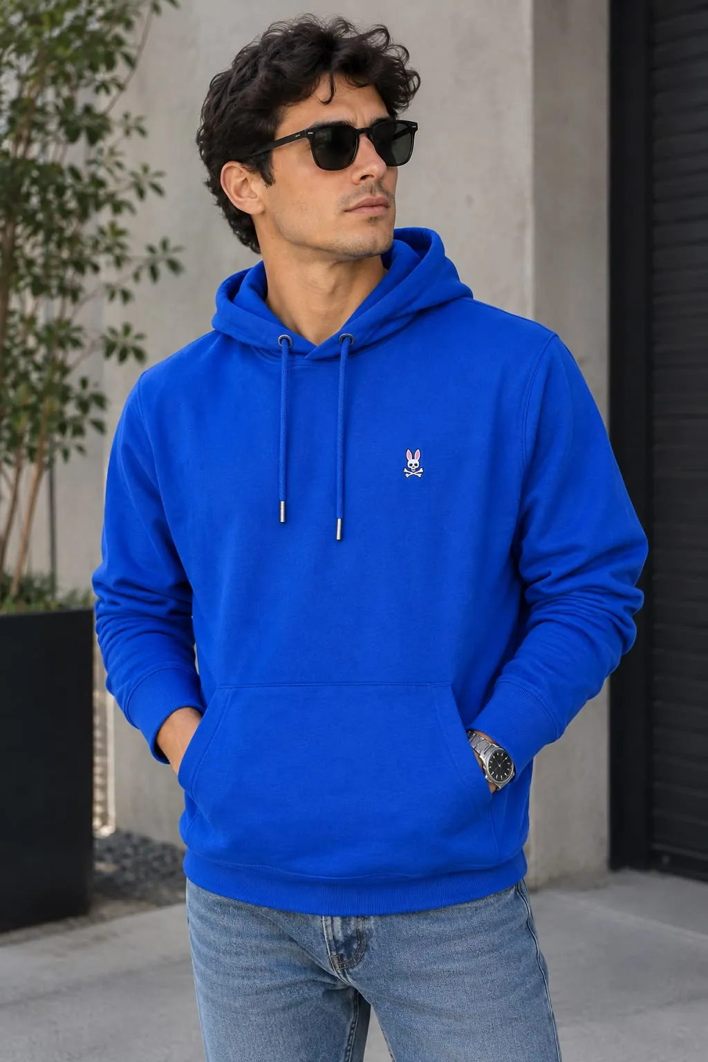 Psycho Bunny Azul Minimalista