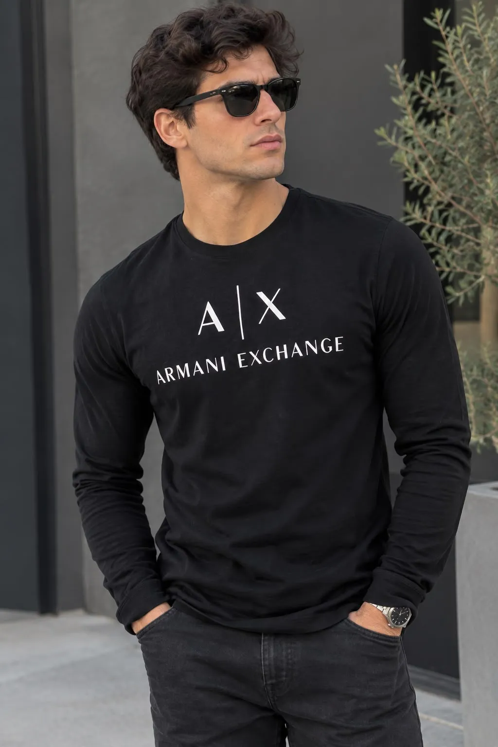 Armani Exchange Negro AX